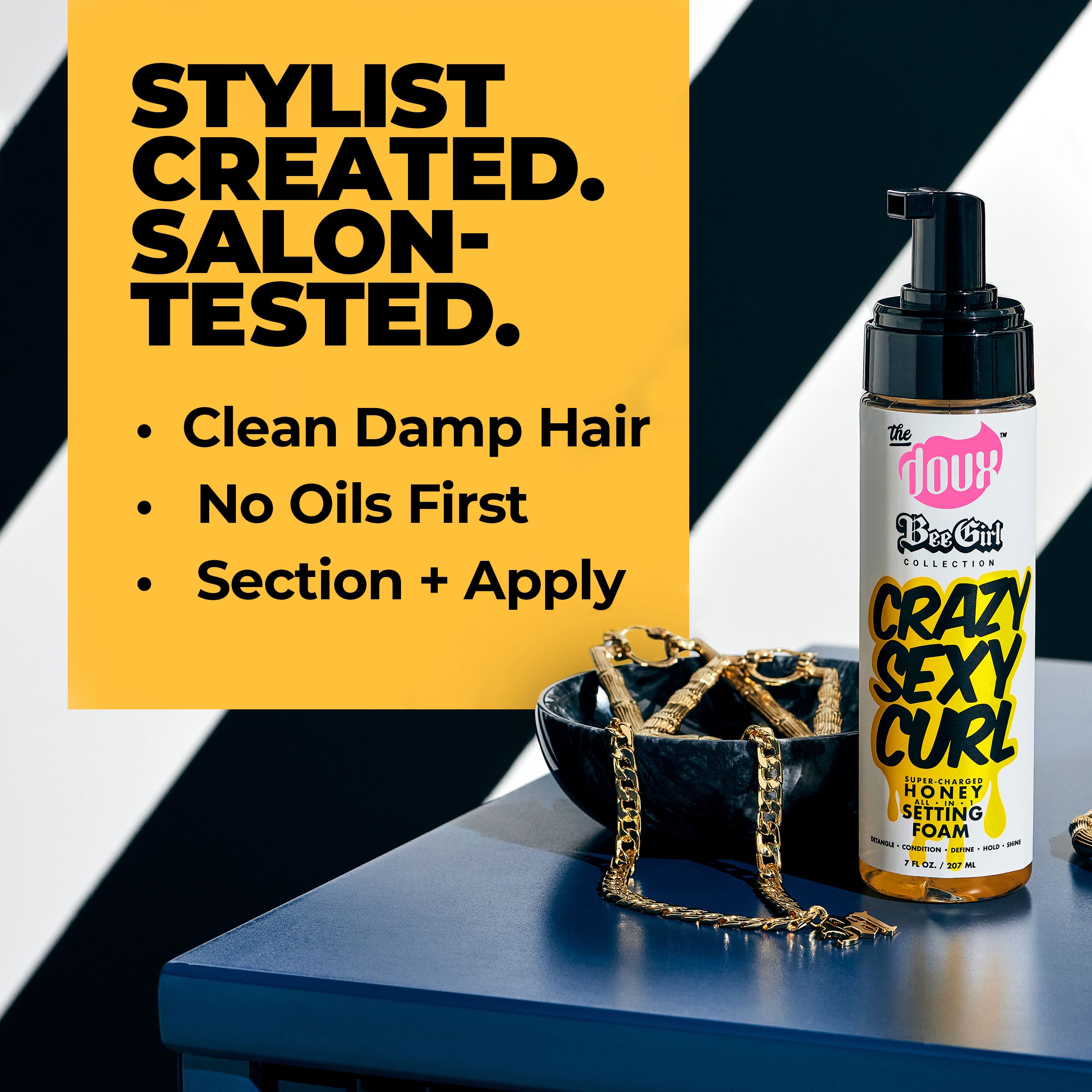 CRAZYSEXYCURL™ Honey Setting Foam