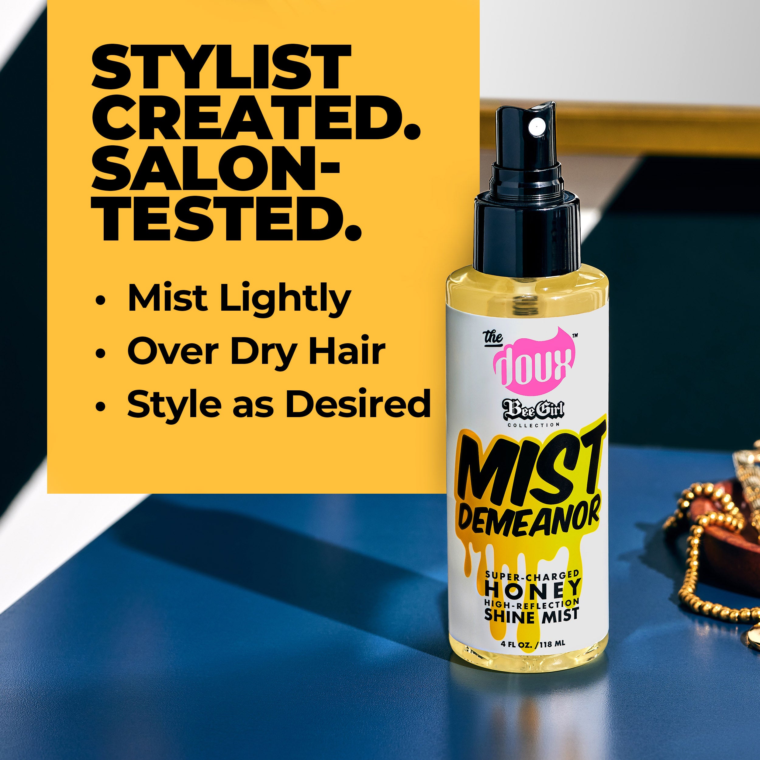MIST DEMEANOR™ Honey Shine Mist