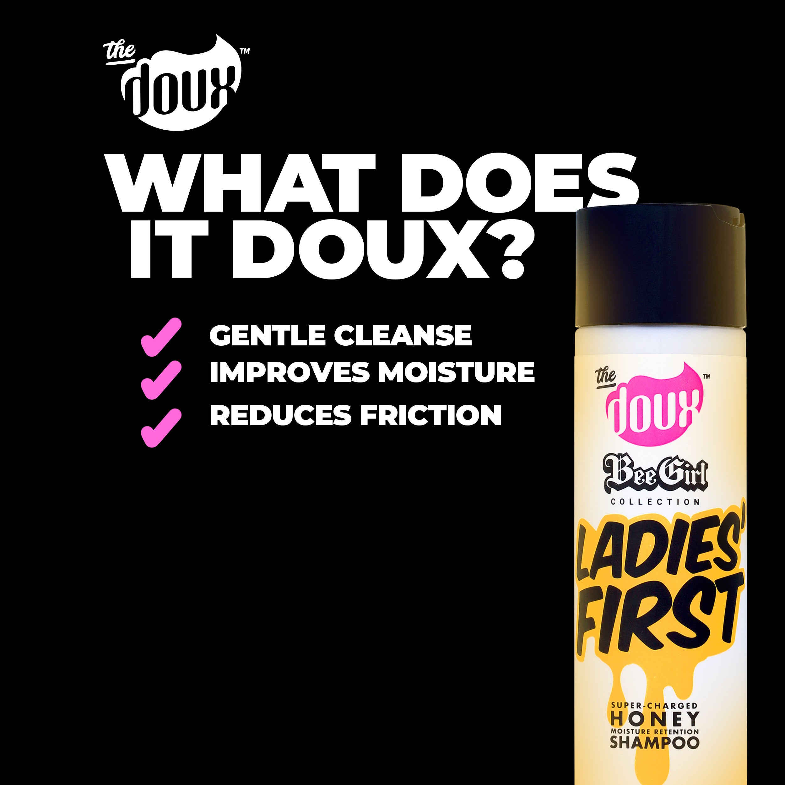 LADIES FIRST Honey Shampoo 8oz