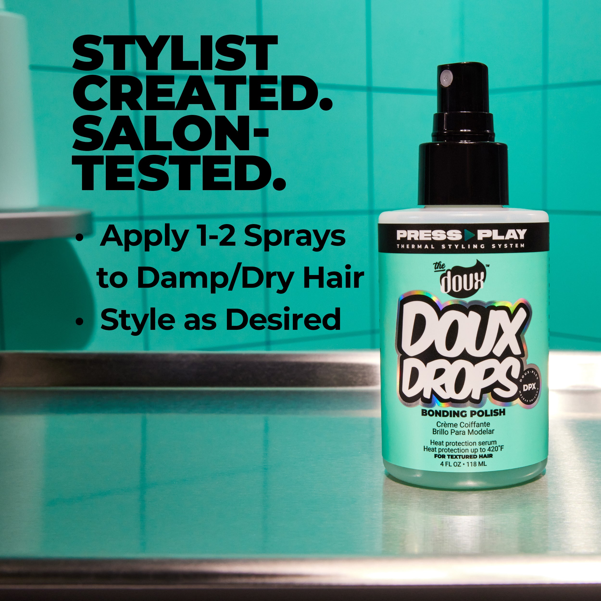 DOUX DROPS Bonding Polish Spray 4oz