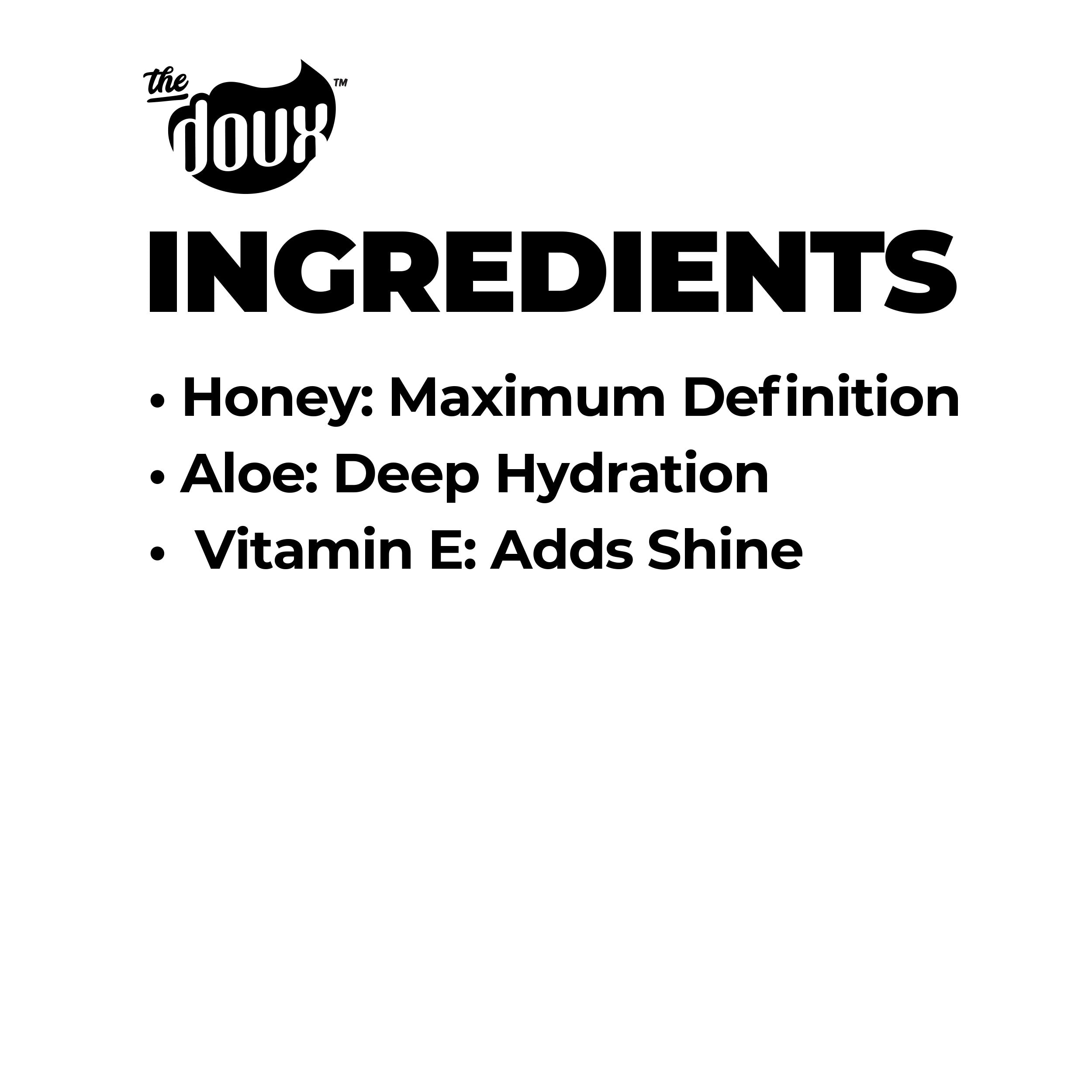 BEE GIRL Honey Curl Custard 16oz