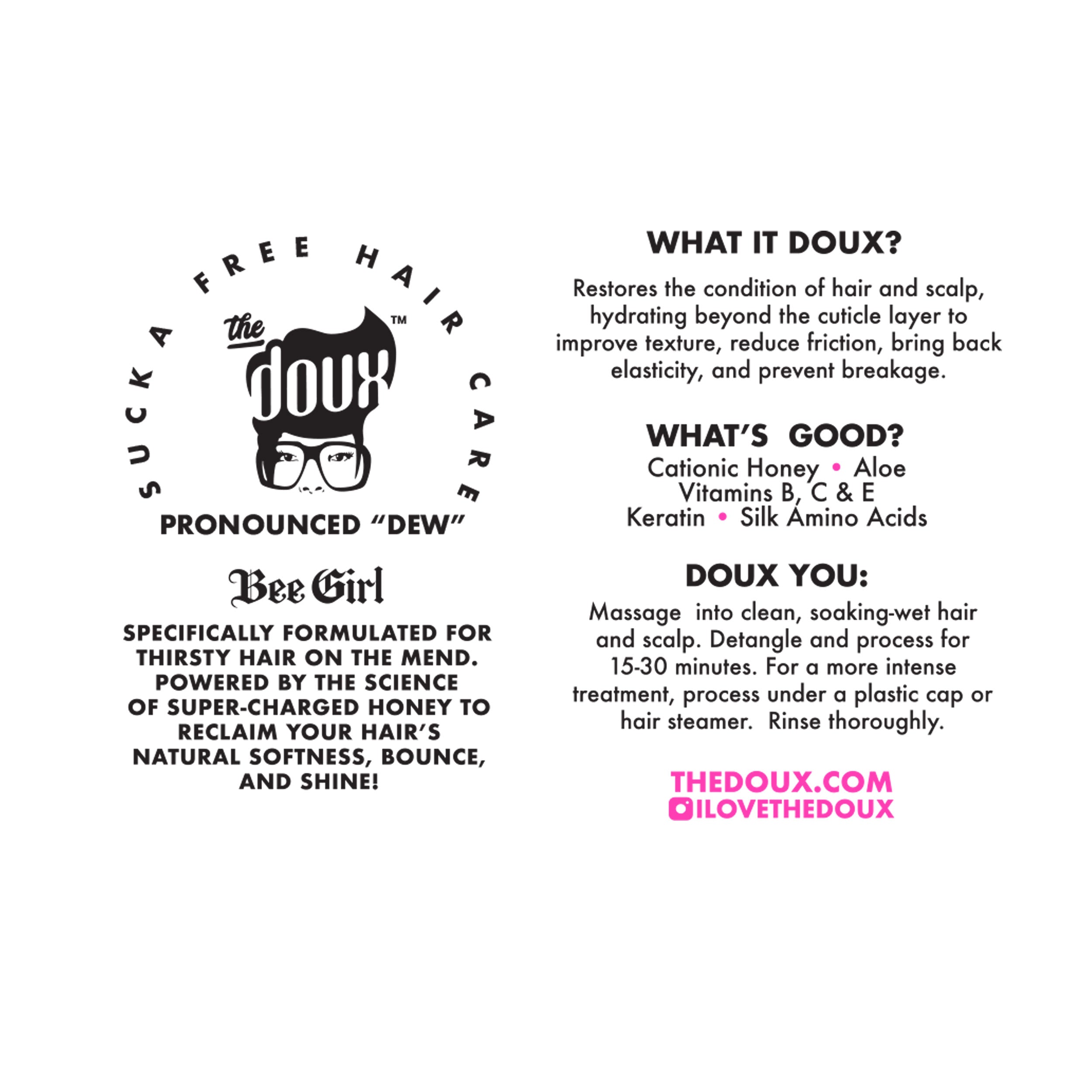 SWEETEST THING Honey Moisture Mask 16oz